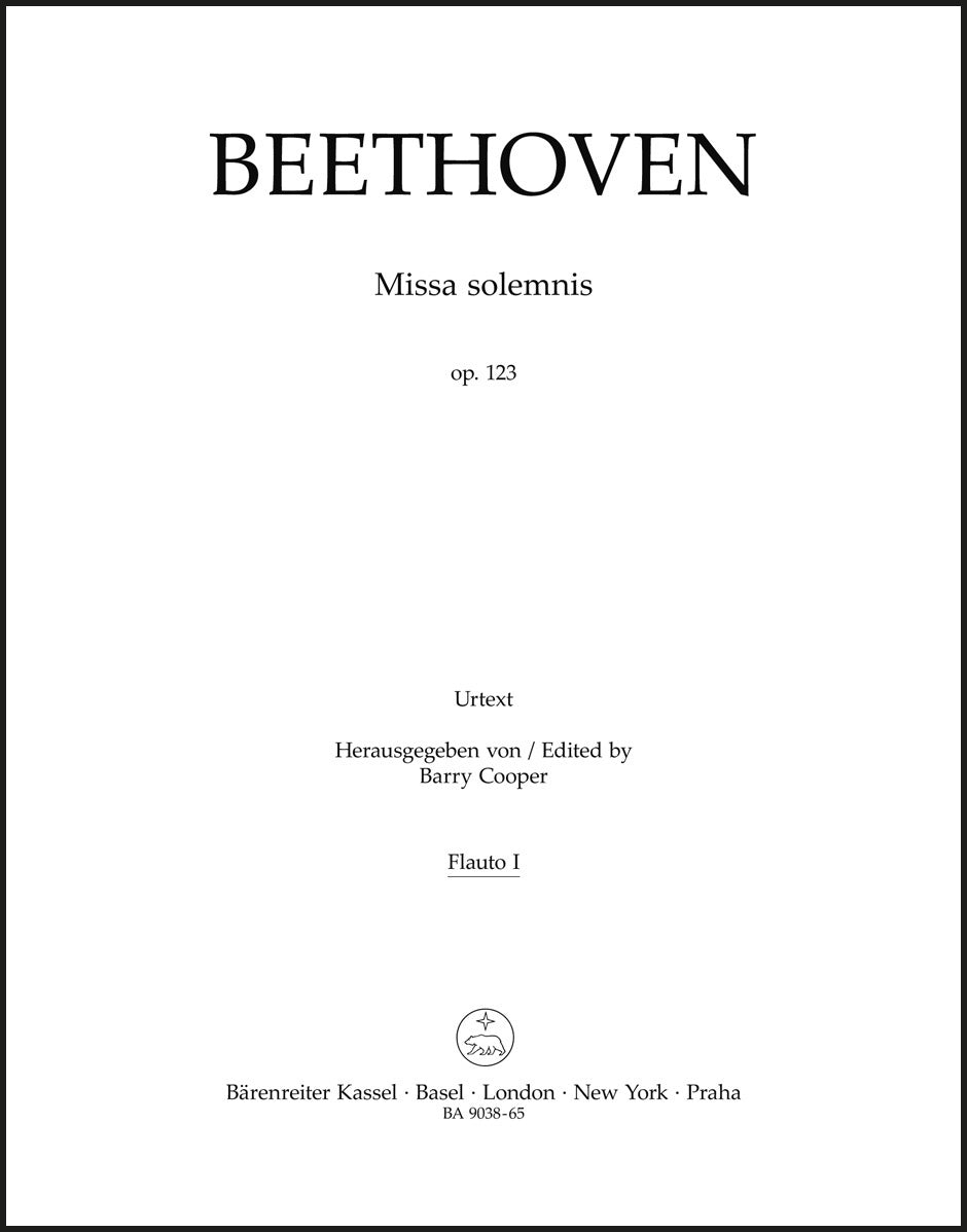 Beethoven: Missa solemnis, Op. 123