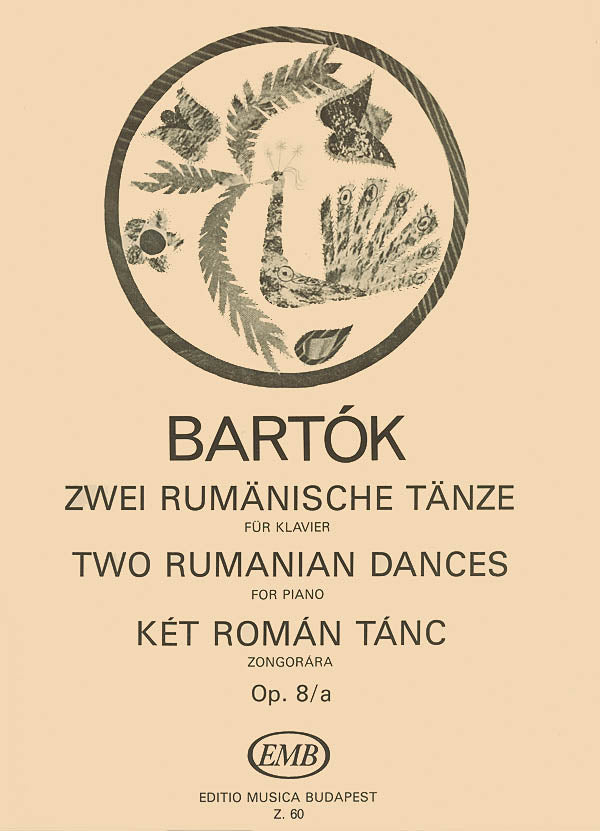 Bartók: 2 Romanian Dances, Op. 8a