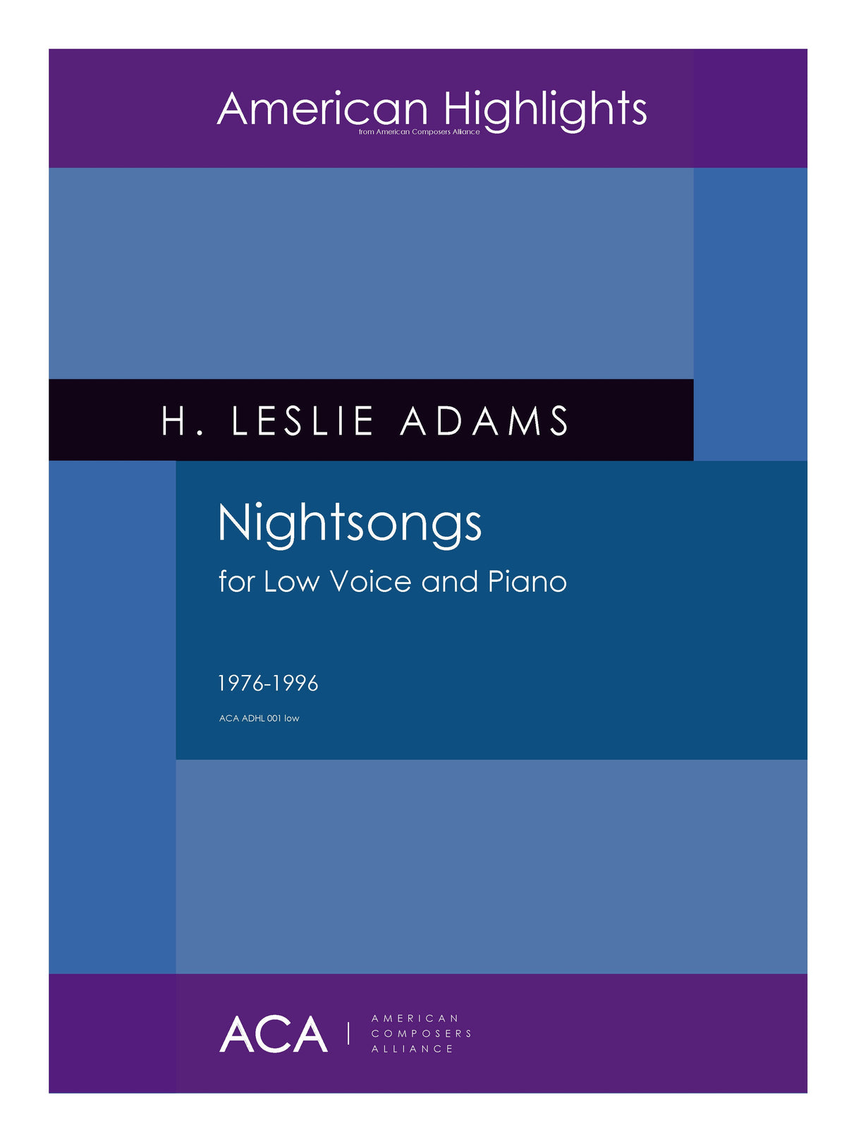 Adams: Nightsongs