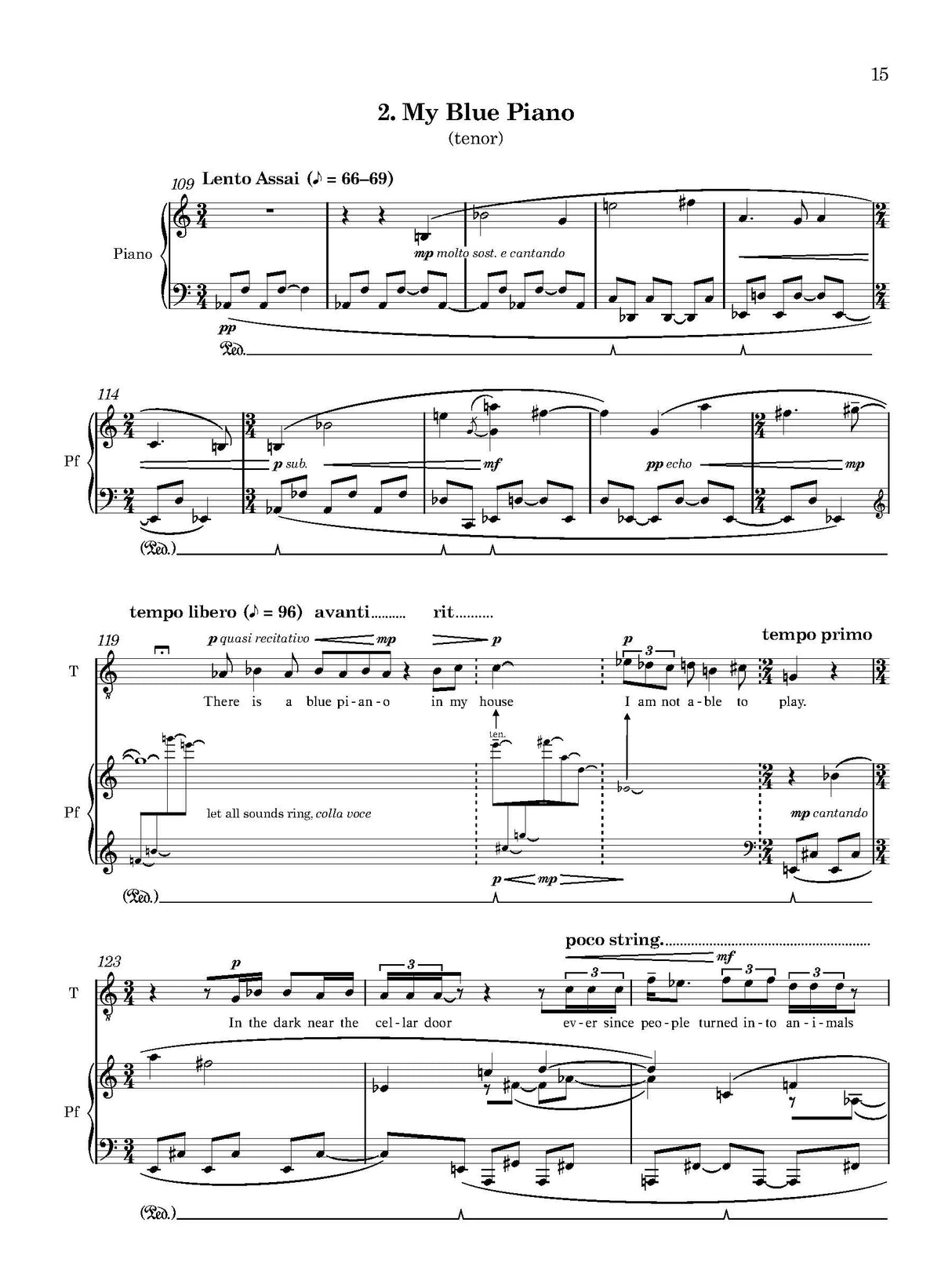 R. Stern: My Blue Piano