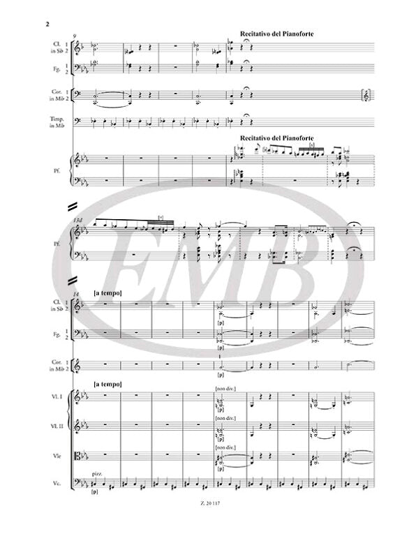 Liszt: Piano Concerto in E-flat Major, Op. posth. (working manuscript)