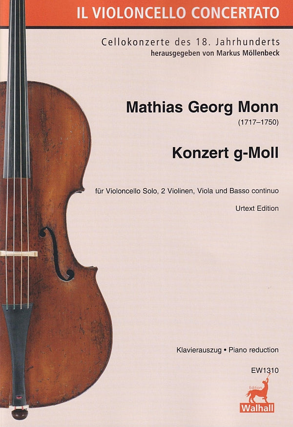 Monn: Cello Concerto in G Minor
