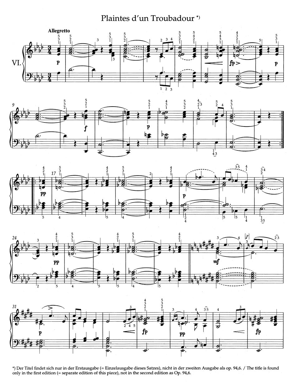 Schubert: Moments Musicaux, D 780, Op. 94