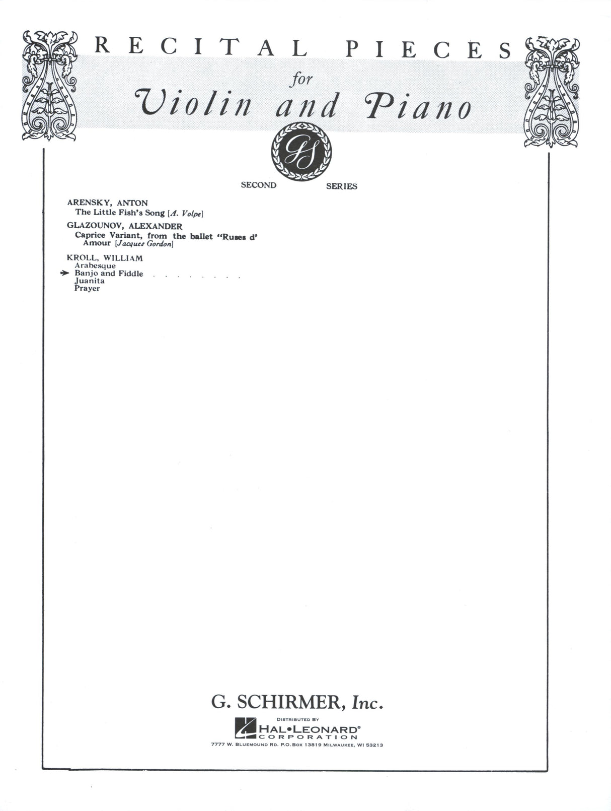 Kroll: Banjo and Fiddle