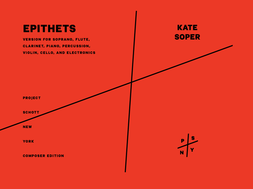 Soper: epithets (Version with Clarinet)