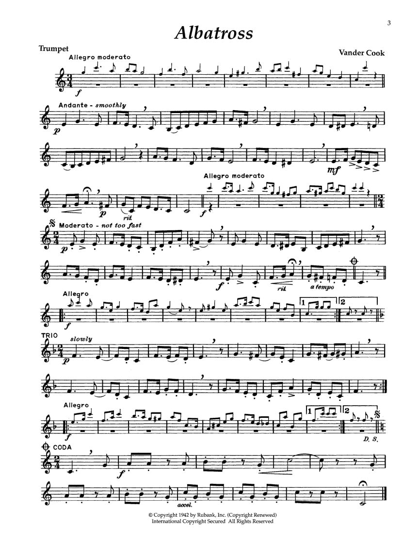 Rubank Book of Trumpet Solos