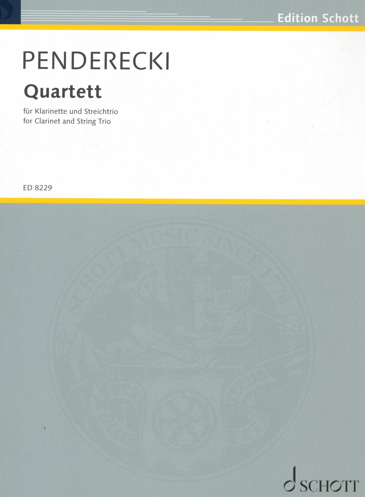 Penderecki: Quartet