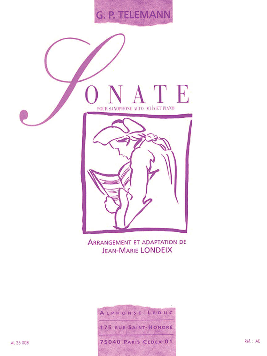 Telemann: Sonata in C Minor (arr. for sax and piano)