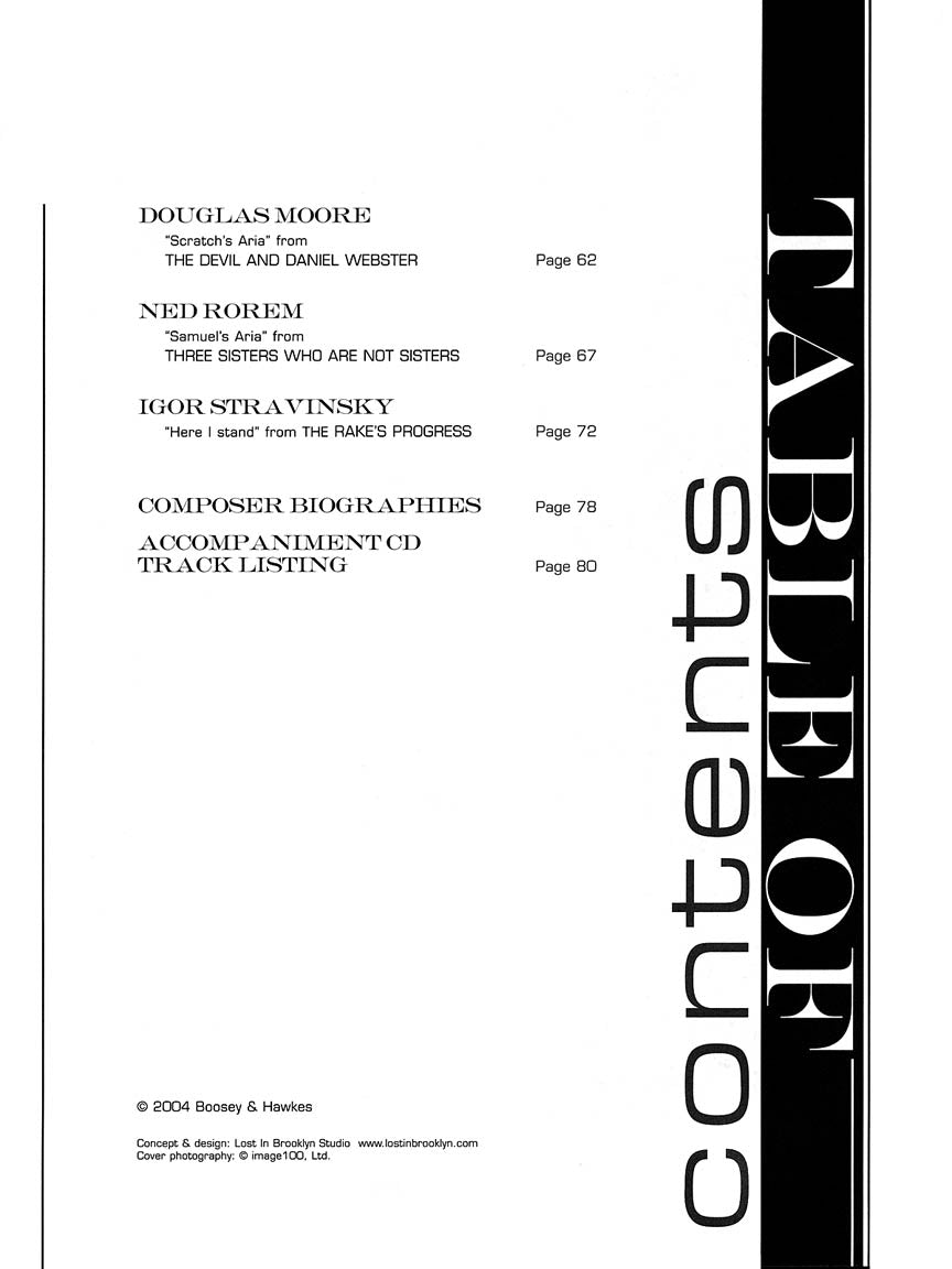 American Arias for Tenor