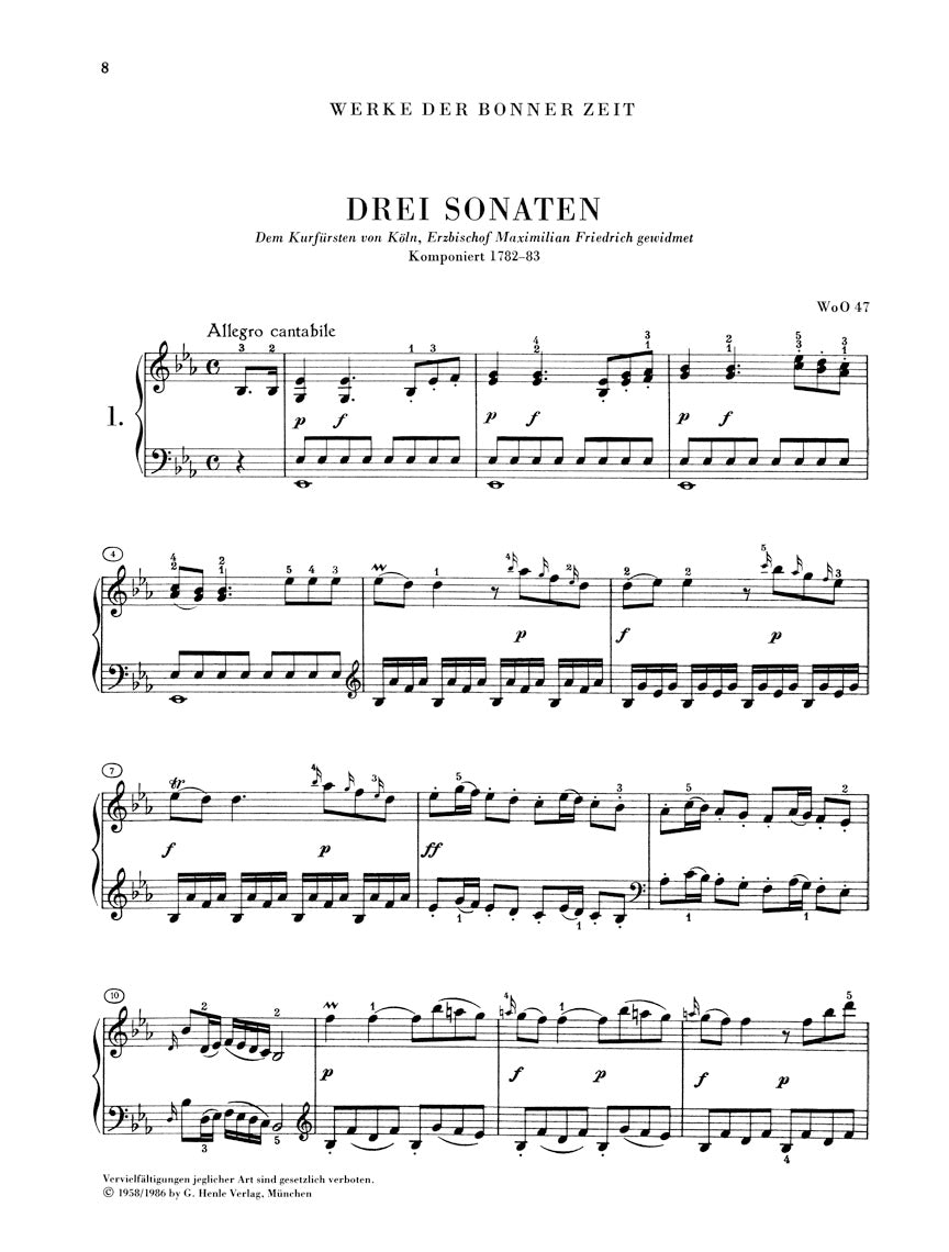 Beethoven: Piano Pieces