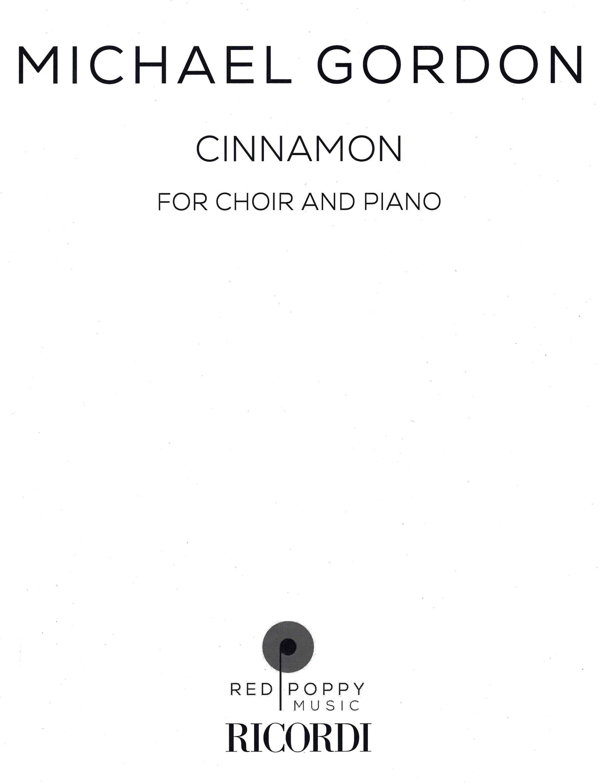 Gordon: Cinnamon