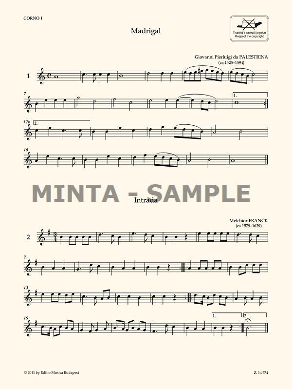 Trios and Quartets for Horns