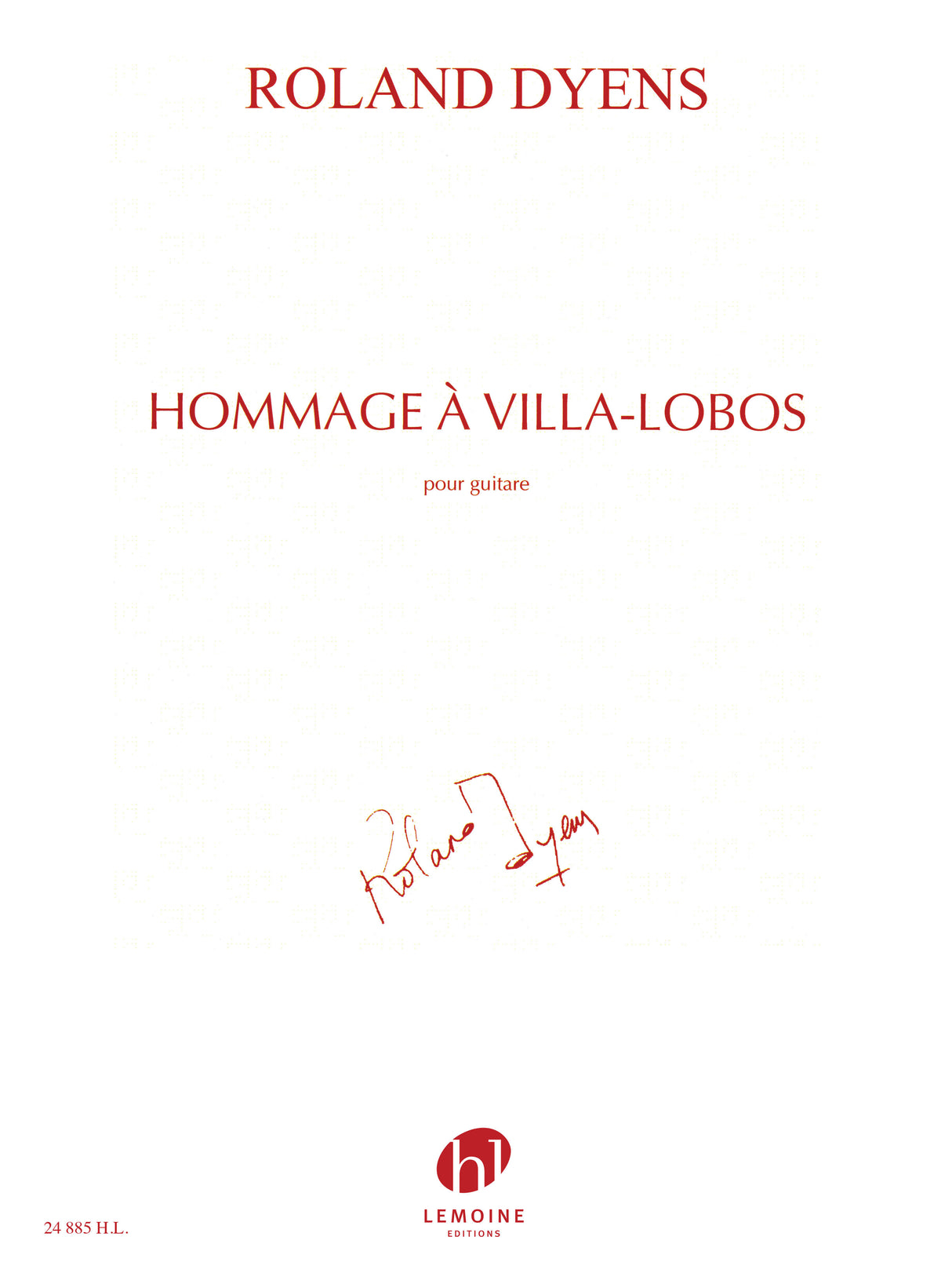 Dyens: Hommage à Villa-Lobos