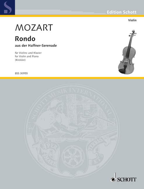 Mozart: Rondo from Haffner Serenade, K. 250 (arr. for violin & piano)