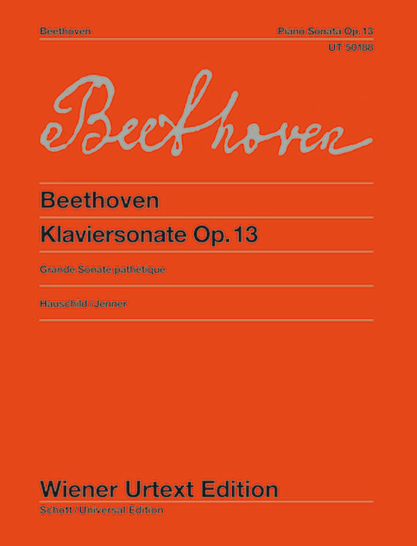 Beethoven: Piano Sonata No. 8 in C Minor, Op. 13 ("Pathétique")