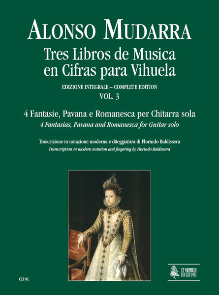 Mudarra: 3 Books of Music in Tablature for Vihuela - Volume 3
