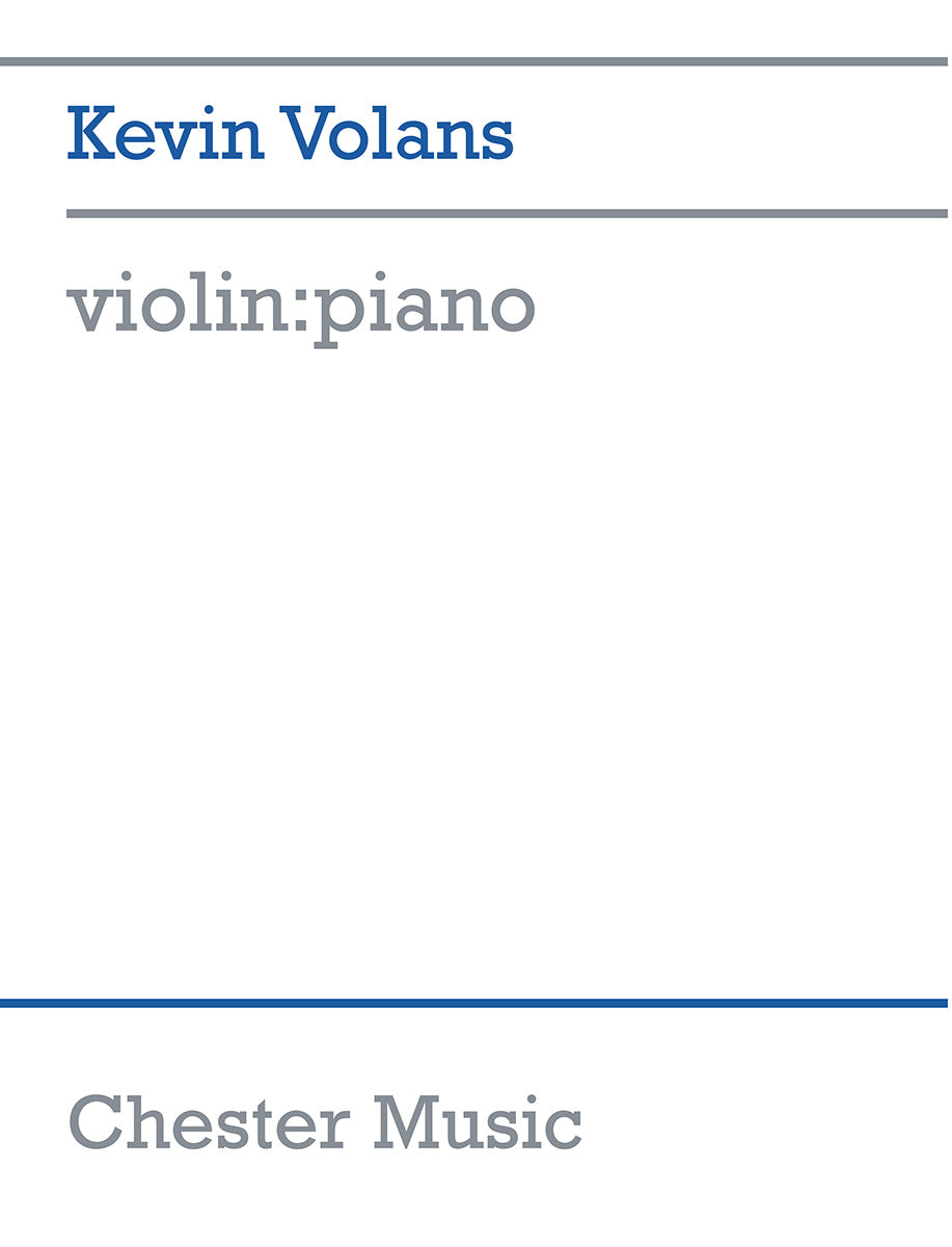 Volans: violin:piano