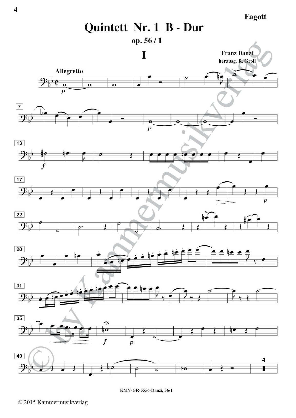 Danzi: 3 Wind Quintets, Op. 56, No. 1-3