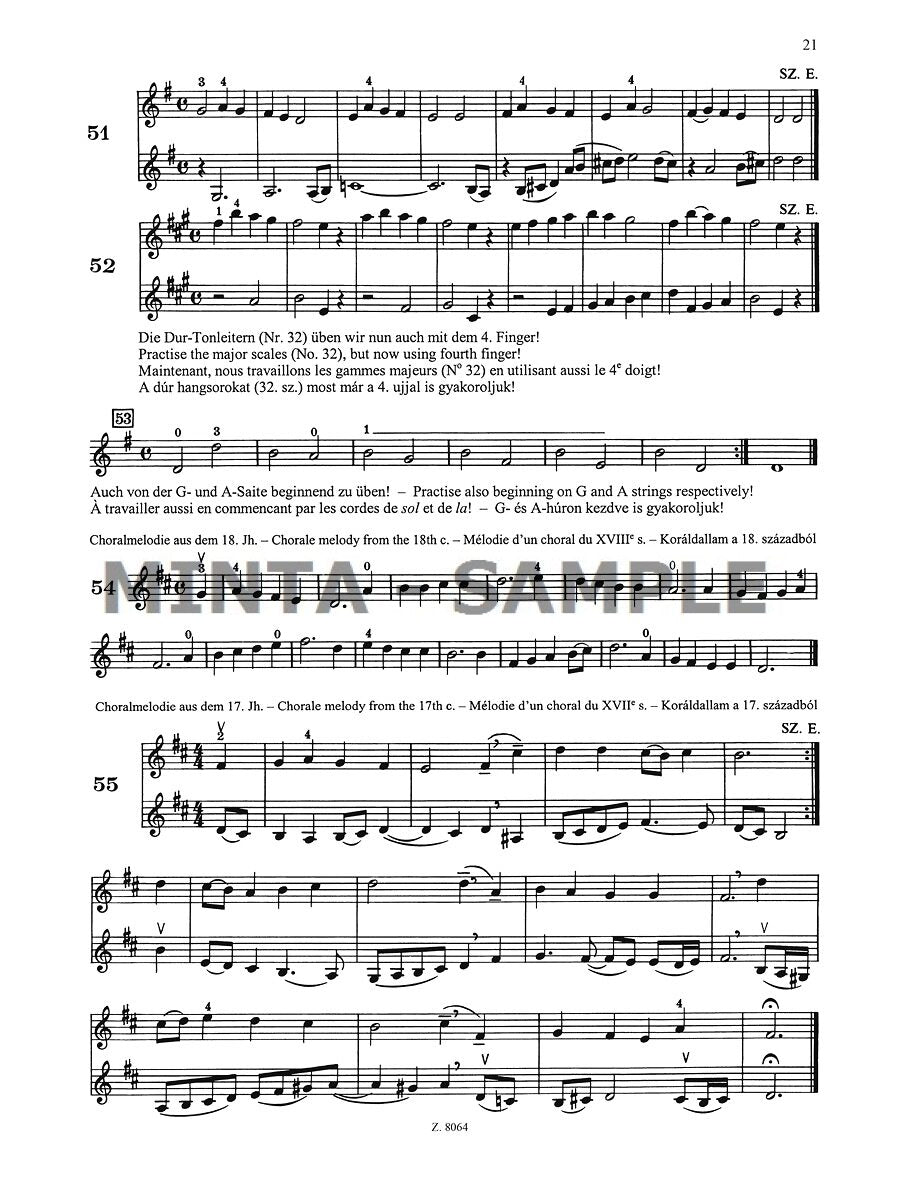 Járdányi: Violin Tutor 1