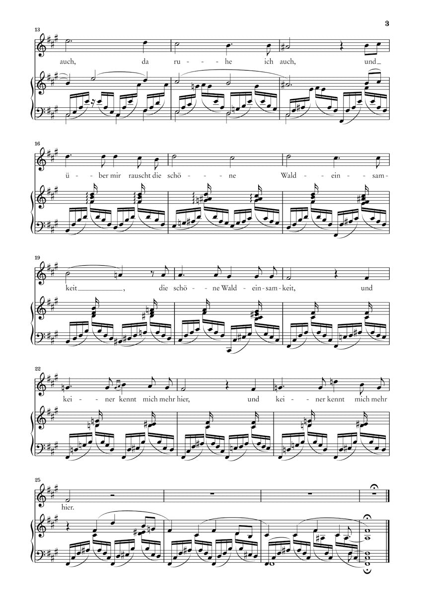 Schumann: Liederkreis, Op. 39