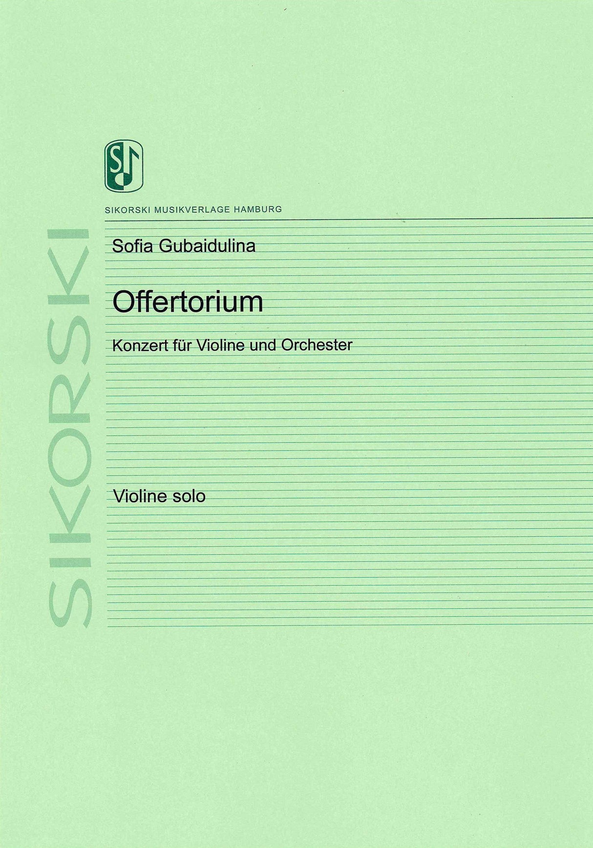 Gubaidulina: Offertorium