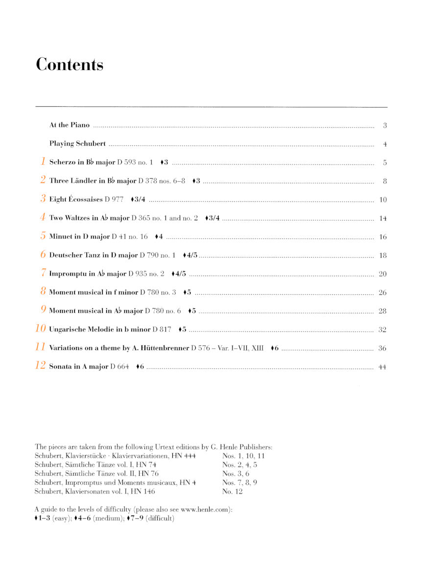 Schubert: At the Piano