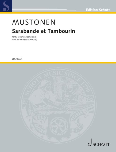 Mustonen: Sarabande et Tambourin