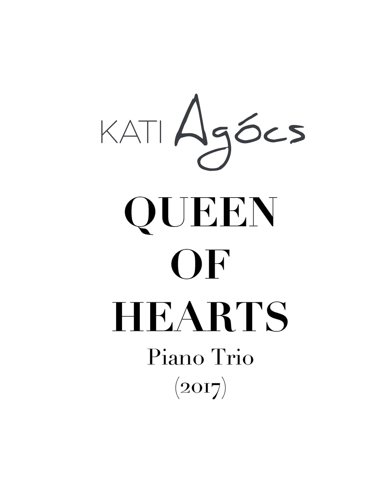 Agócs: Queen of Hearts