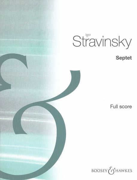 Stravinsky: Septet