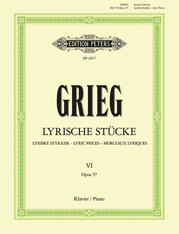 Grieg: Lyric Pieces, Book 6, Op. 57