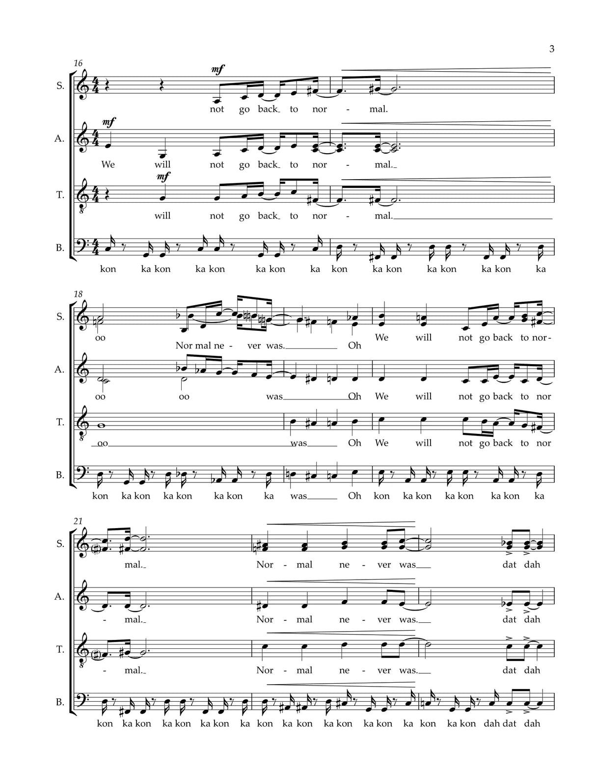 Barnes: Normal Never Was