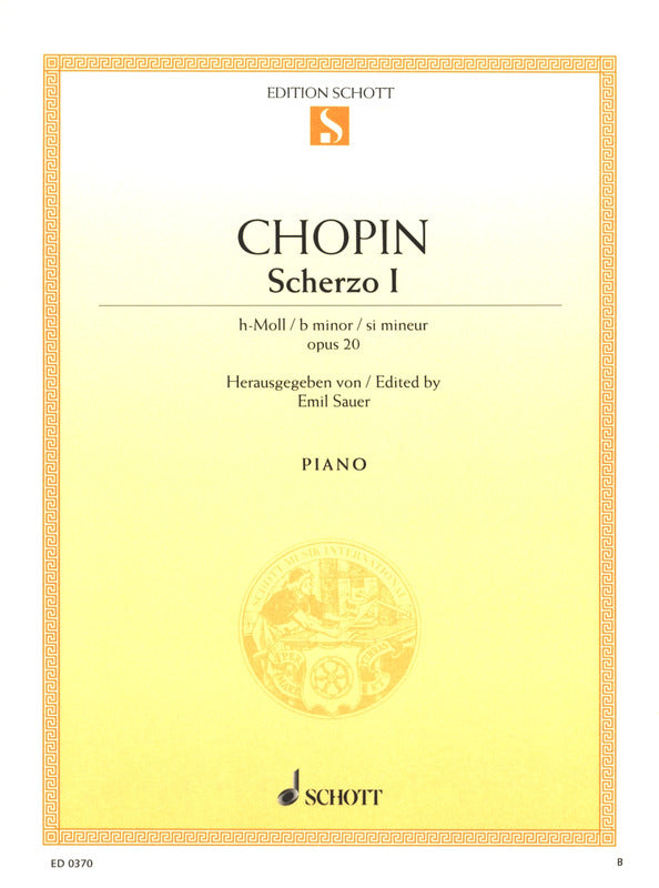 Chopin: Scherzo No. 1 in B Minor, Op. 20