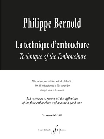 Bernold: Technique of the Embouchure