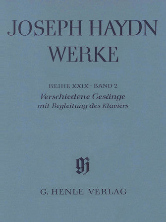 Haydn: Different songs with accompaniment of the Piano