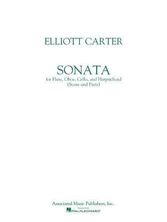 Carter: Sonata for Flute, Oboe, Cello and Harpsichord