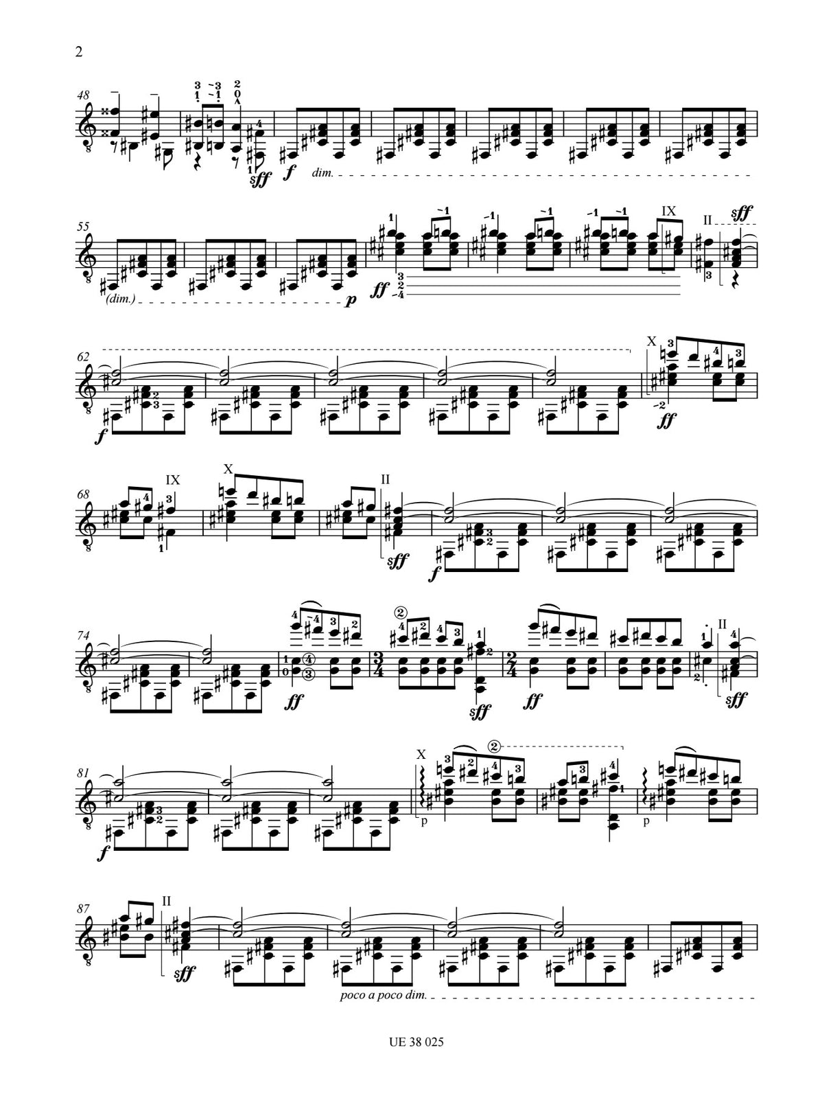 Bartók: Allegro barbaro, BB 63, Sz. 49 (arr. for guitar)