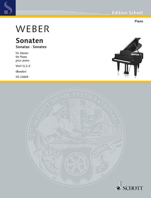 Weber: Piano Sonatas