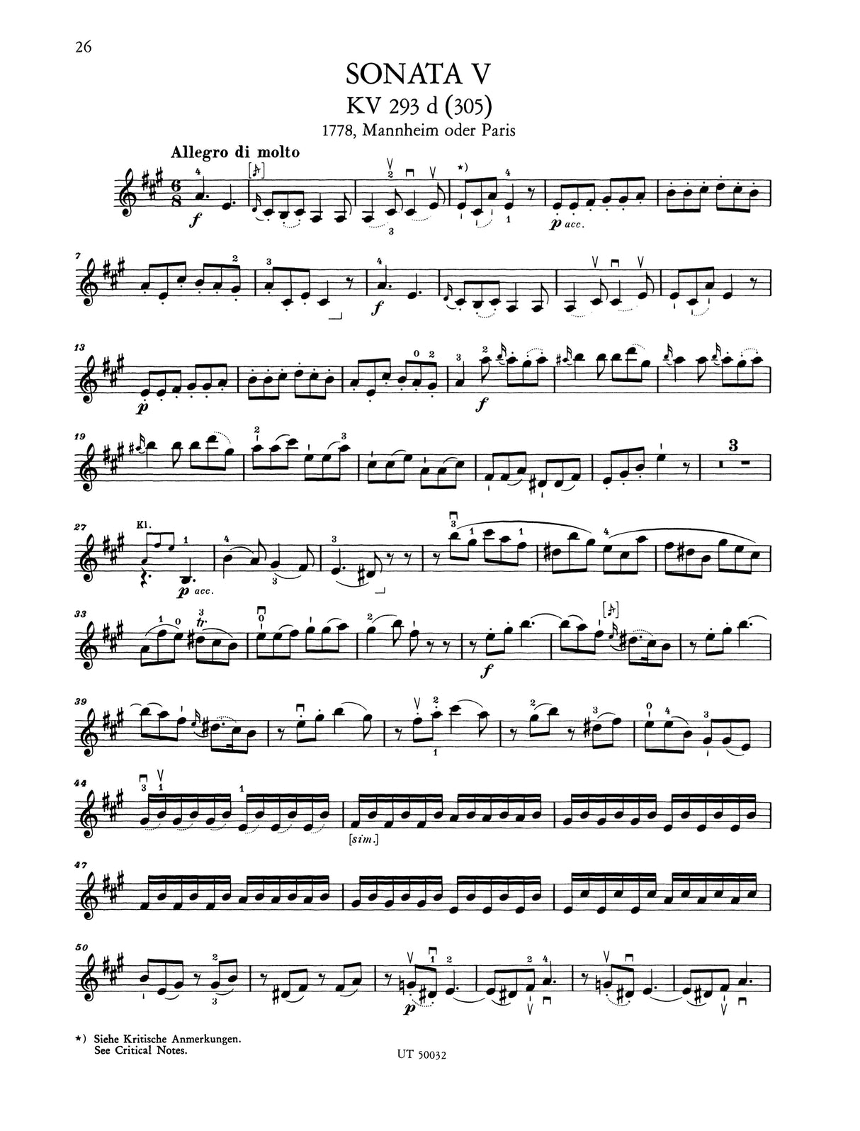 Mozart: Violin Sonatas - Volume 1