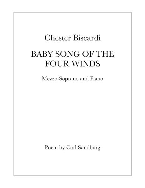 Biscardi: Baby Song of the Four Winds