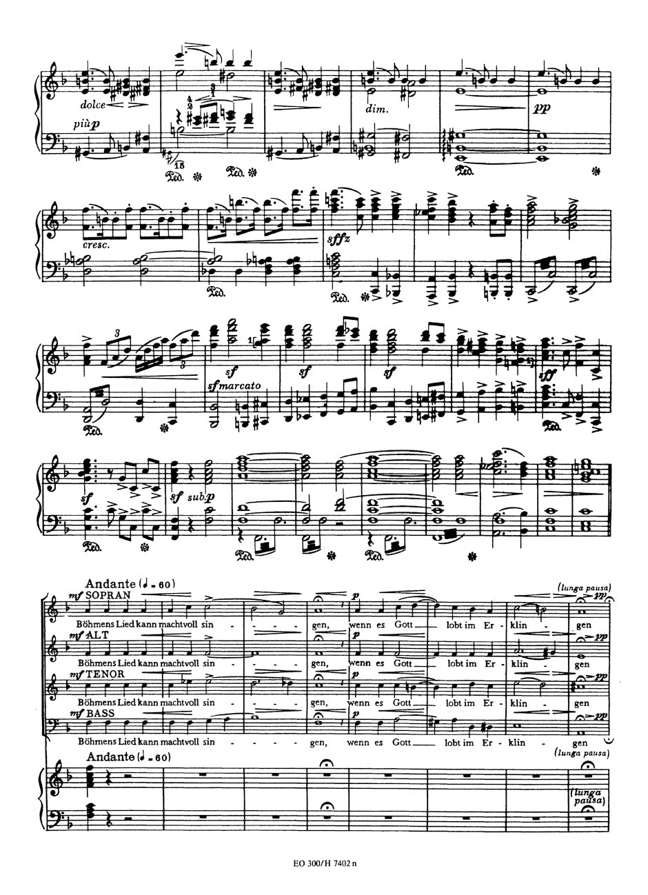 Smetana: Böhmens Lied