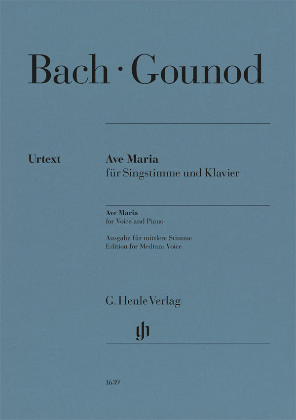 Bach-Gounod: Ave Maria (arr. for voice & piano)
