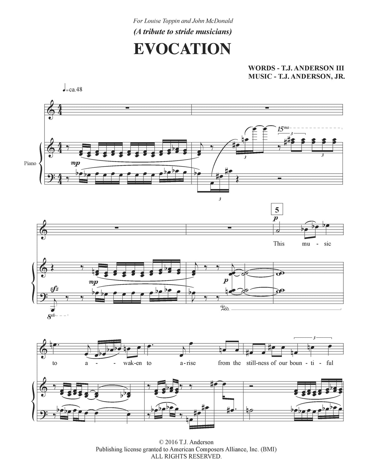 Anderson: Evocation