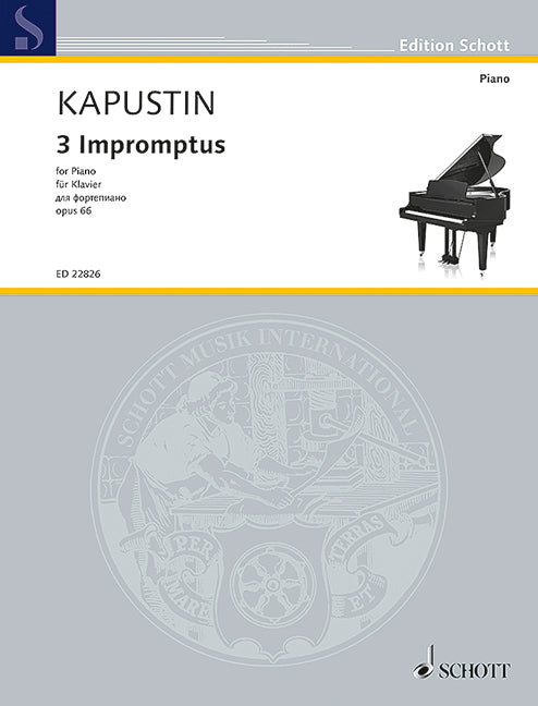 Kapustin: 3 Impromptus, Op. 66
