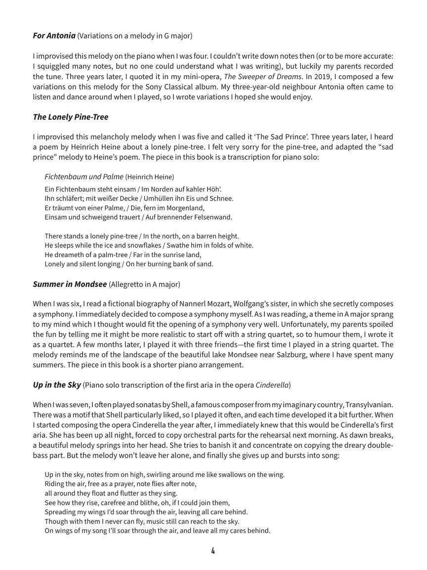 Deutsch: From My Book of Melodies