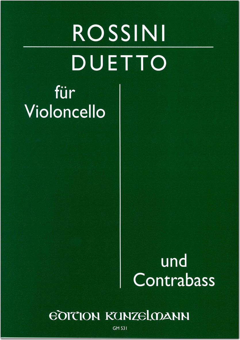 Rossini: Duetto for Cello & Double Bass