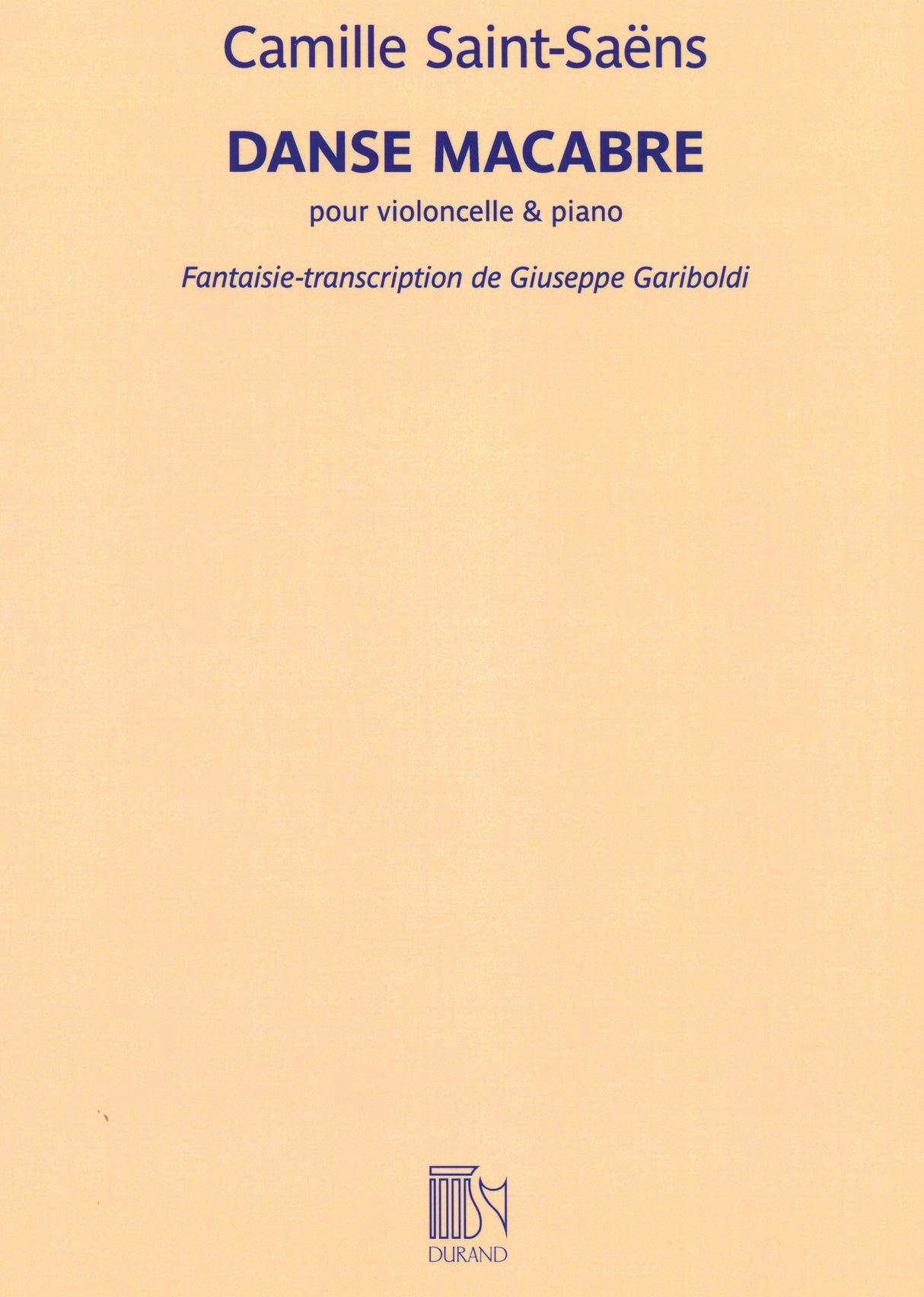 Saint-Saëns: Danse macabre, Op. 40 (arr. for cello & piano)