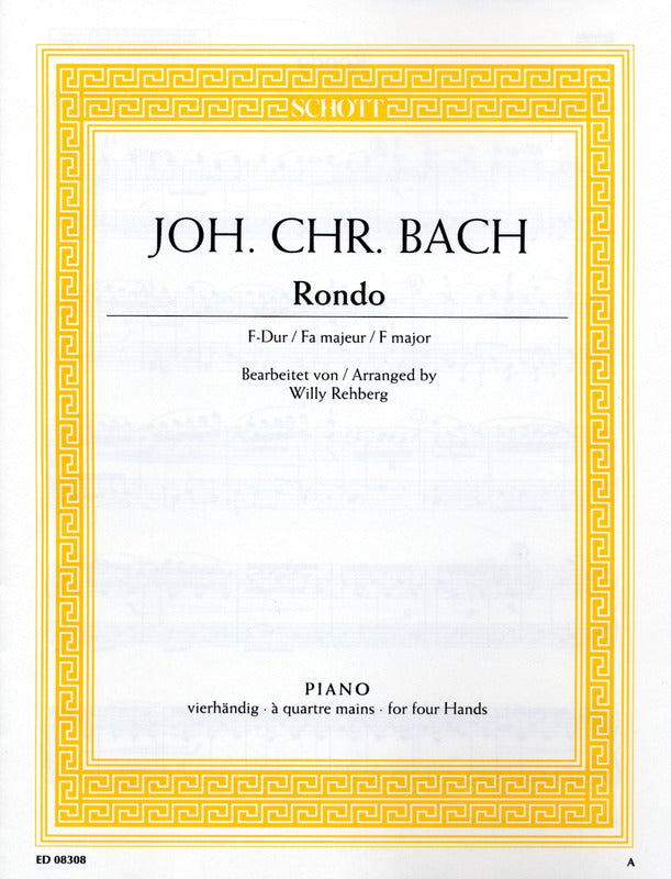 J.C. Bach: Rondo in F Major from Sonata, Op. 18, No. 6