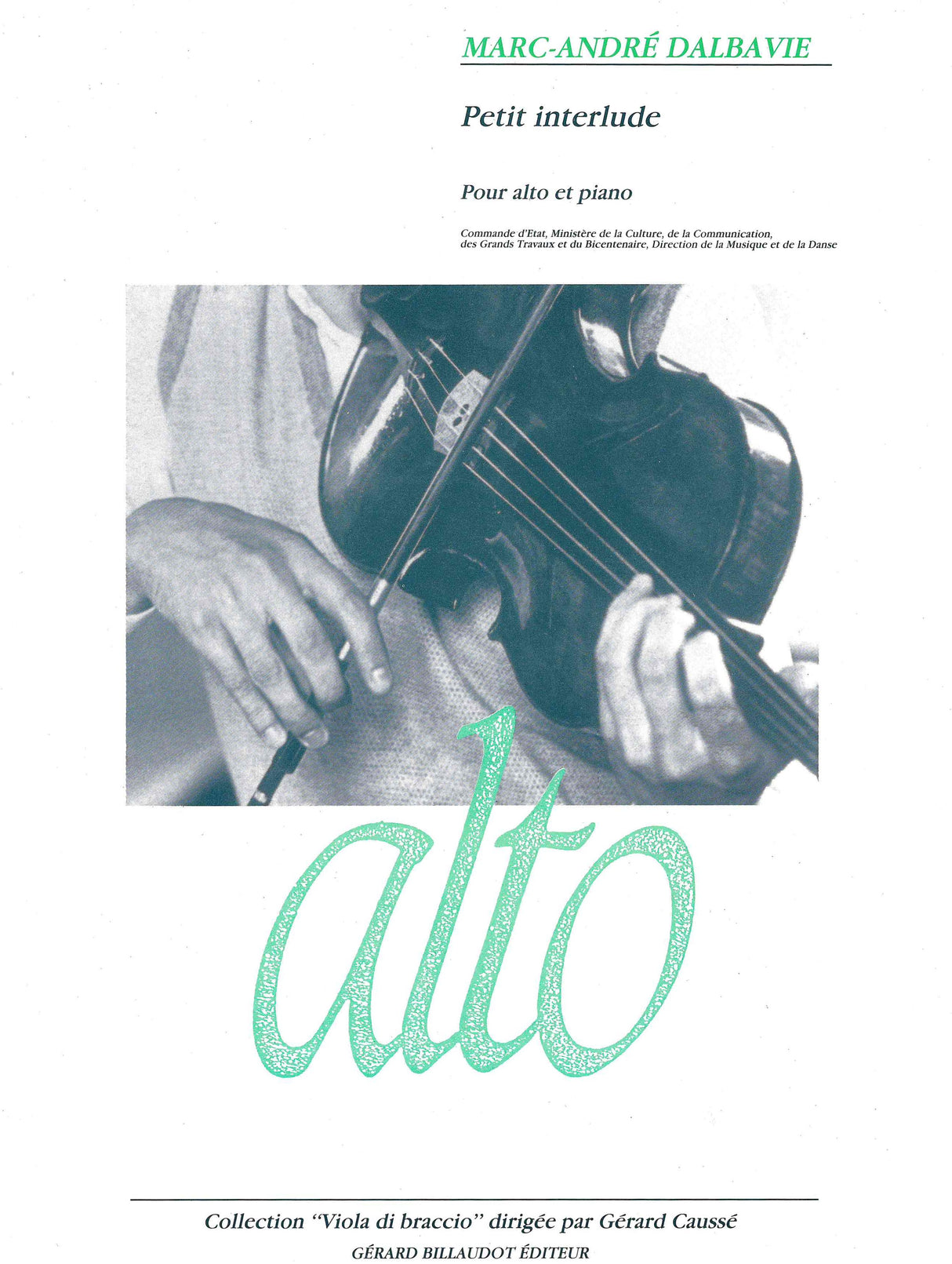 Dalbavie: Petit interlude