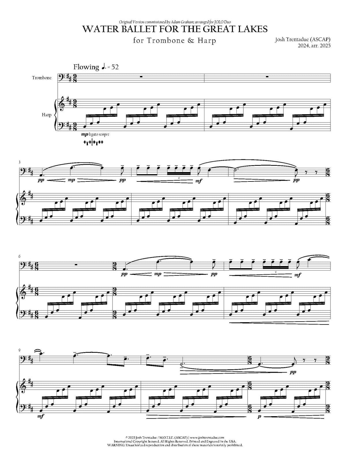 Trentadue: Water Ballet for the Great Lakes