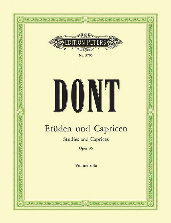Dont: 24 Etudes and Caprices, Op. 35